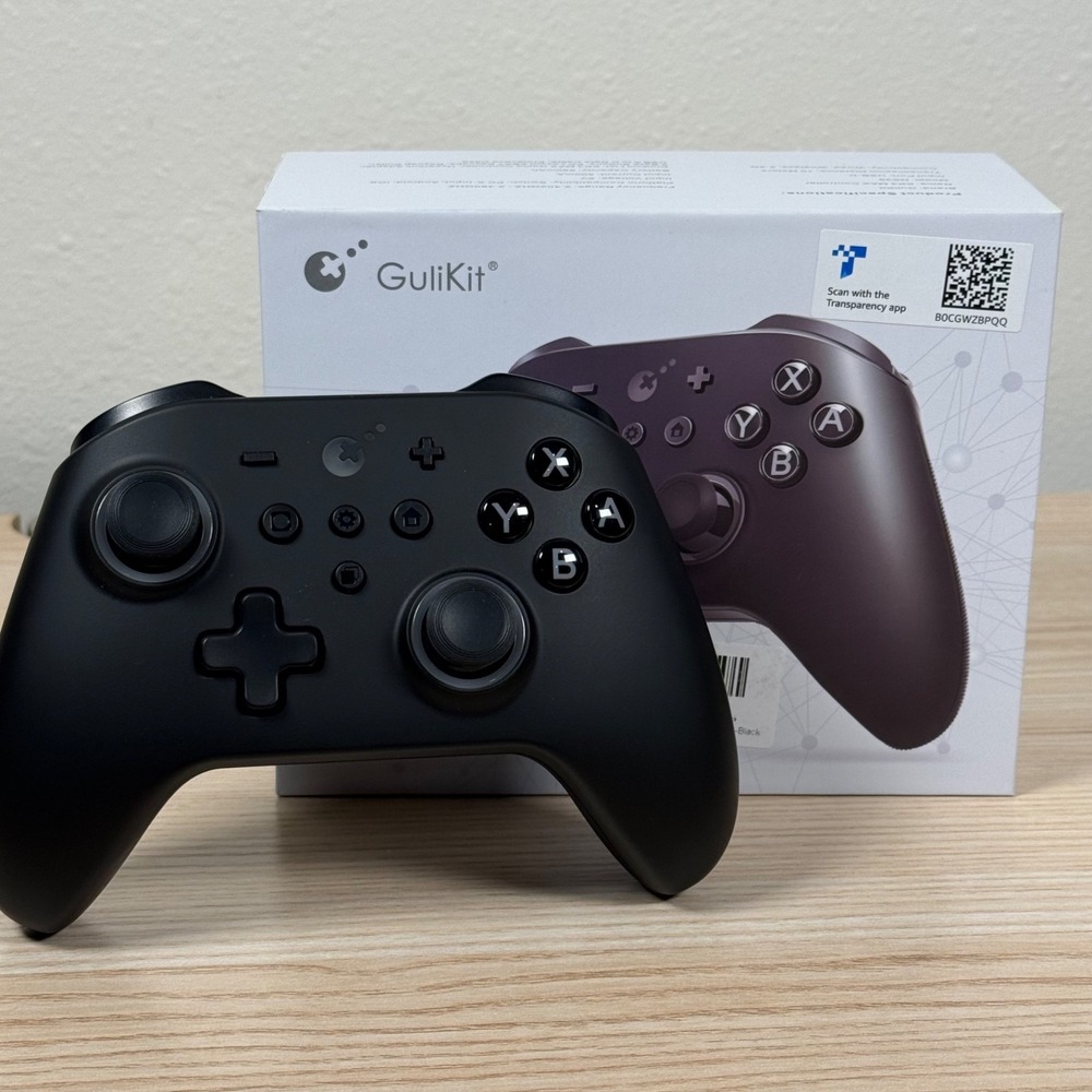 GuliKit KK3 MAX NS39 Wireless Controller Black Switch PC Android iOS Ergonomic